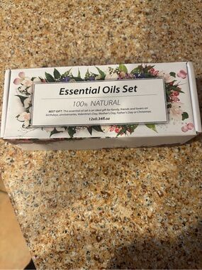 Essential Oils Set 100% Natural - Floral Gift Box